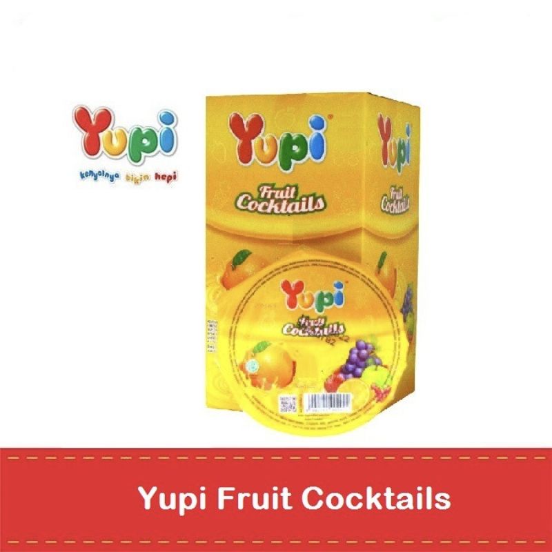 

Yupi Fruit Cocktails (1 box isi 12 pcs)