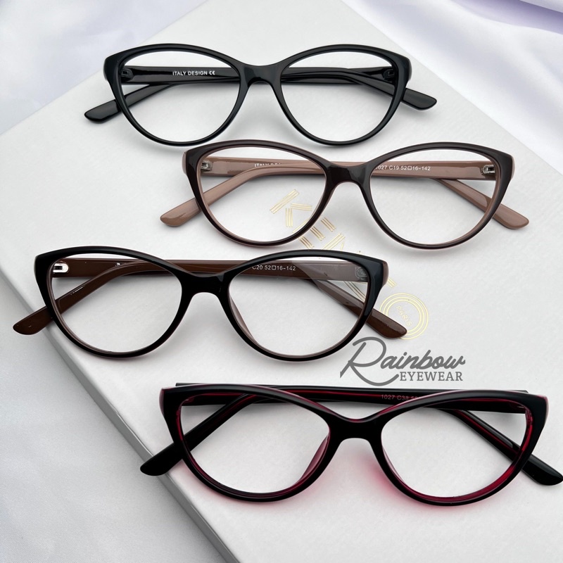 FRAME CAT EYE MINI PAKET PHOTOCROMIC BISA MINUS.