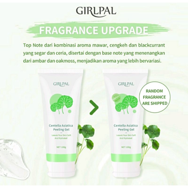 GIRLPAL CENTELLA ASIATICA PEELING GEL | FACIAL EXFOLIATING | MENCERAHKAN WAJAH