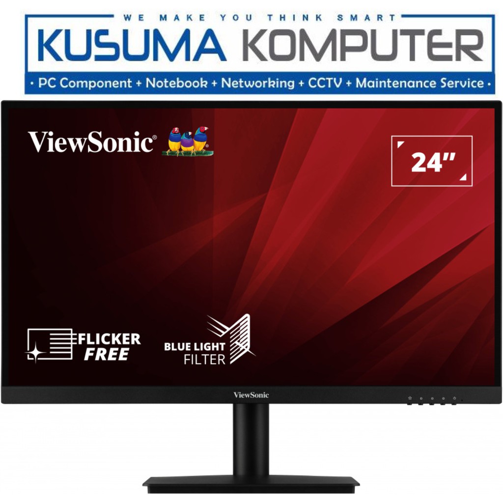 Viewsonic VA2408-H 24&quot;, IPS, FHD, 75Hz, 103% sRGB, Adaptive Sync