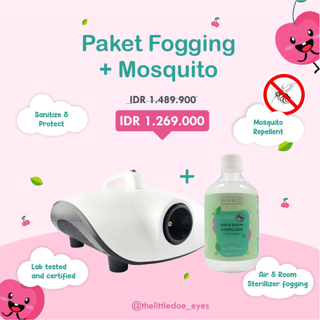 [PROMO] BerryC Fogging Air &amp; Room Sterilizer