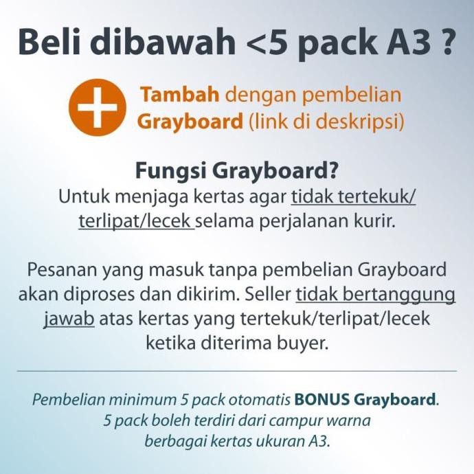 

TERLARIS Kertas Acid Free untuk Kaligrafi, Gambar, Watercolor 176gsm A3 .