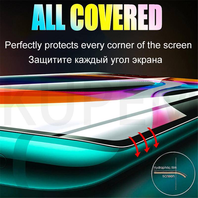 Full Cover Hydrogel Film For Xiaomi Mi Note 10 A3 8 Lite Pro Mi10 5G Screen Protector A2 A 2 3 Lite Mix3 Anti-blue light Protective Not Glass