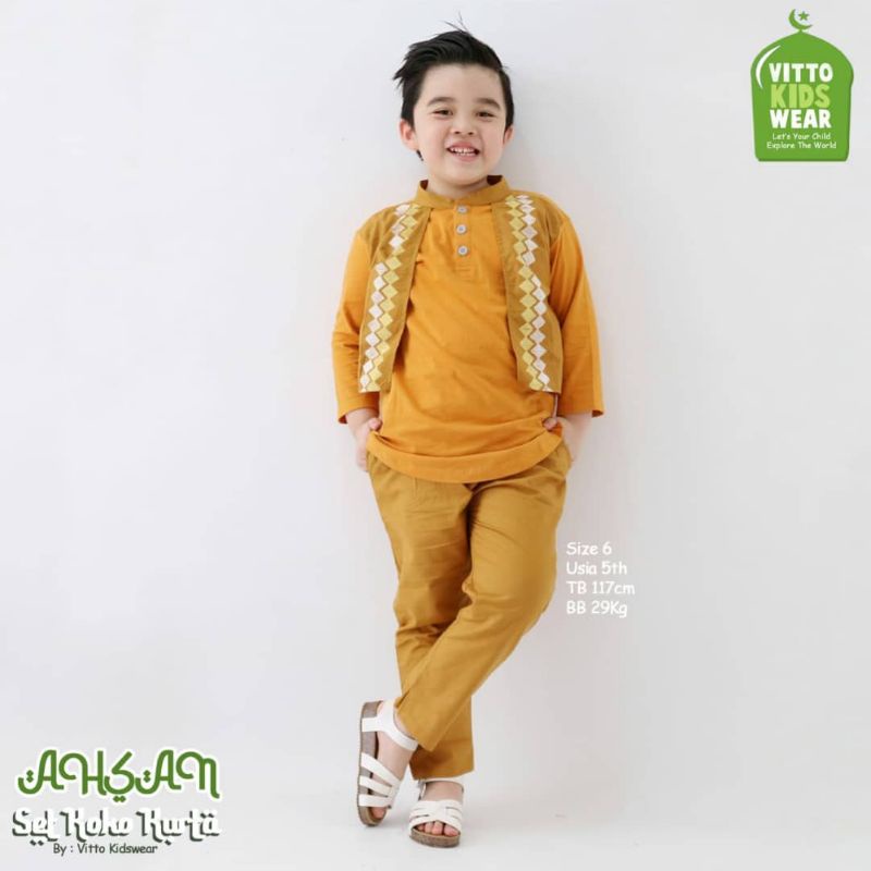 Setelan Koko Kurta Ahsan Anak By Vitto