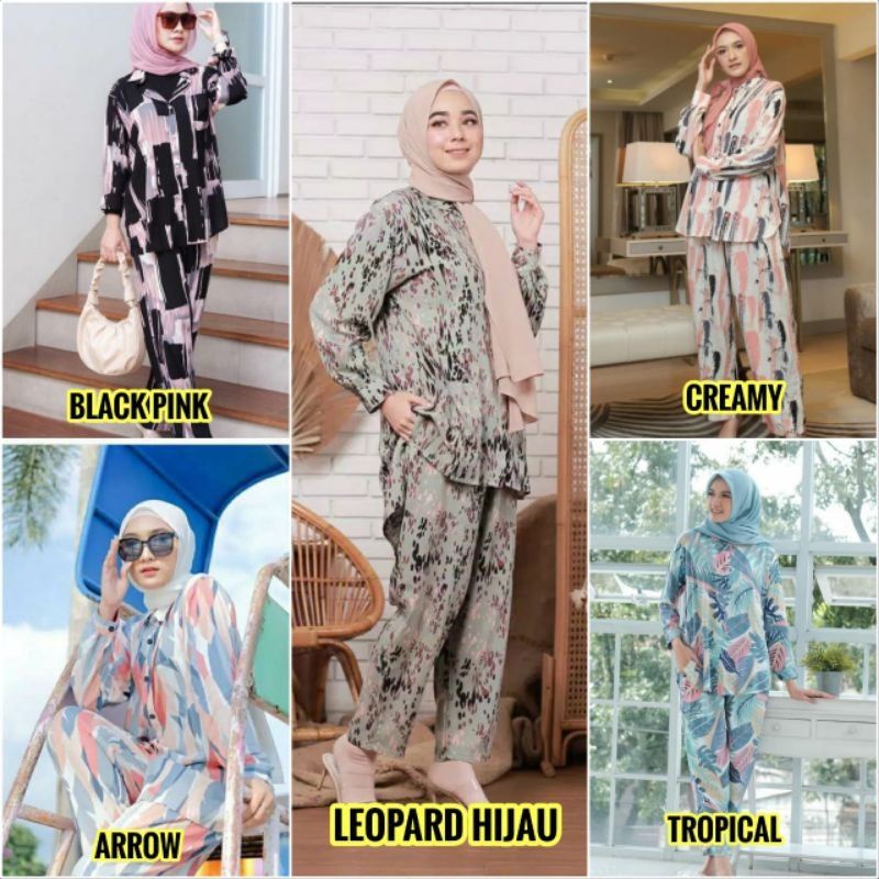 PAJAMAS KATUN RAYON PIAYAMA RAYON ONESET SETELAN WANITA FASHION TERMURAH AYUULYA 123 DIAMORE GROSIR