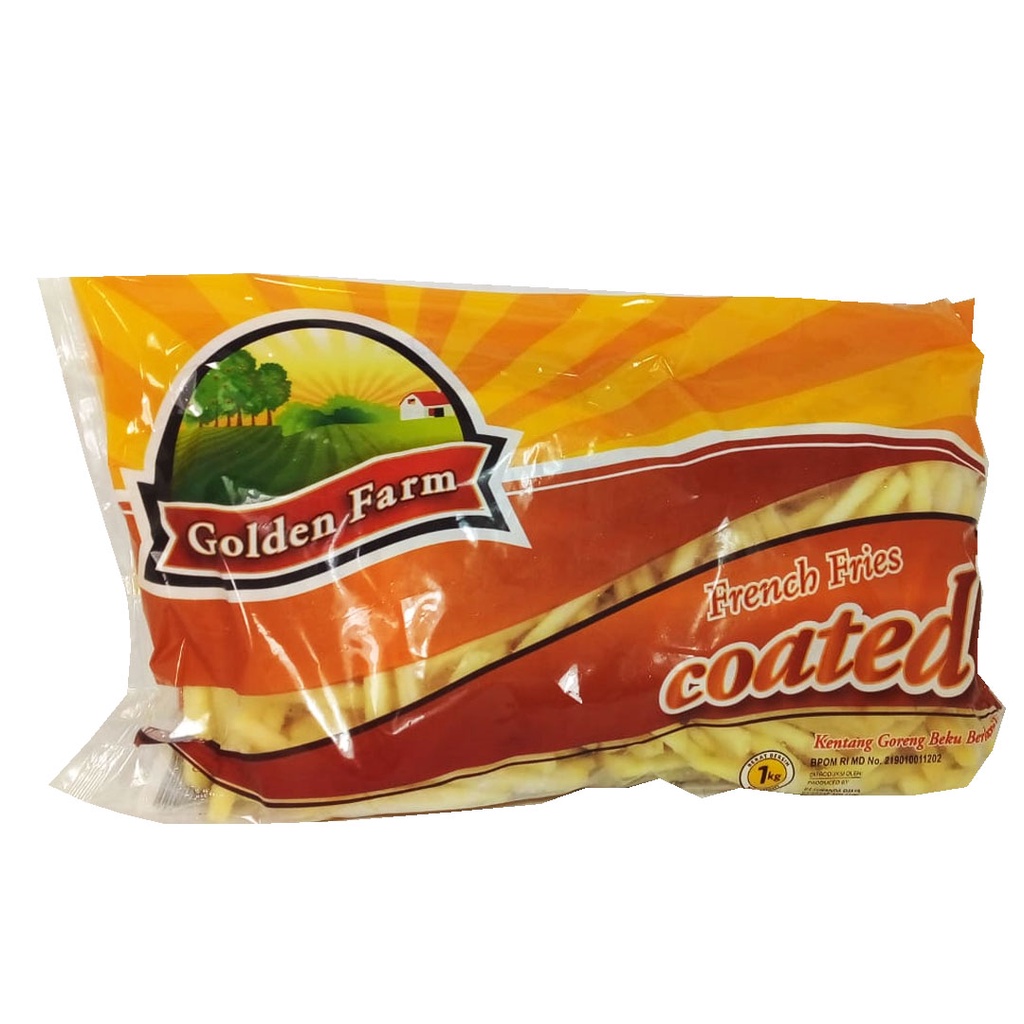 

GOLDEN FARM FRENCH FRIES COATED 1 KG