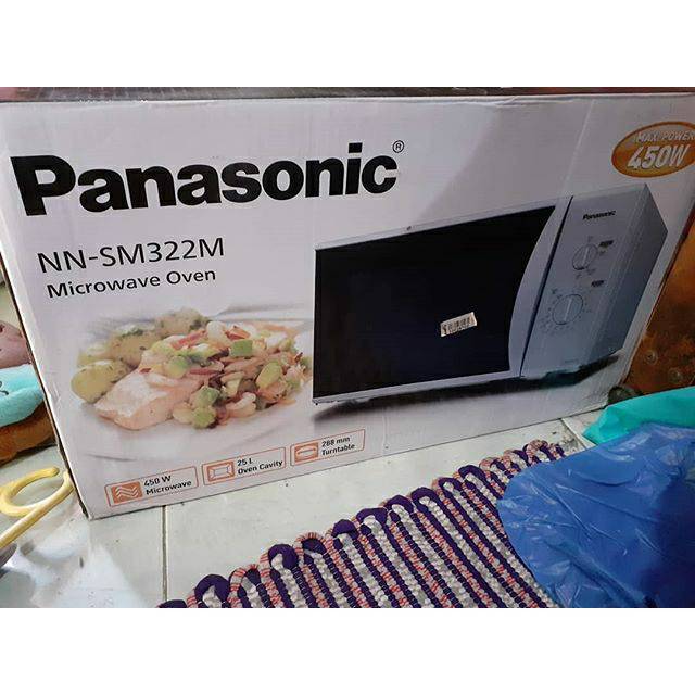 Microwave Oven Panasonic NN-SM322M NEW bukan Preloved