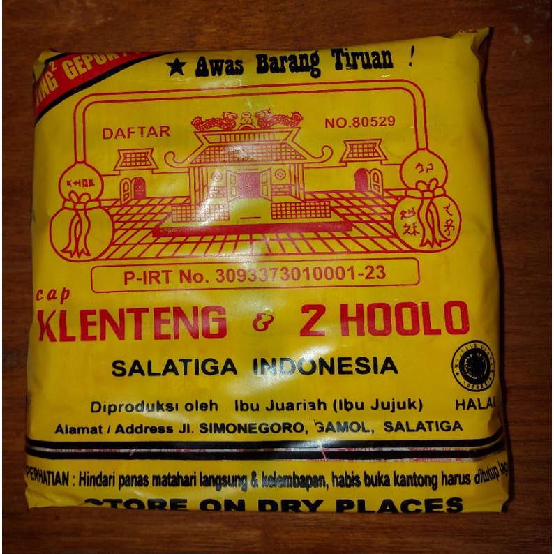 

Enting Enting Gepuk Cap Klenteng 2 Hollo Asli Salatiga isi 10