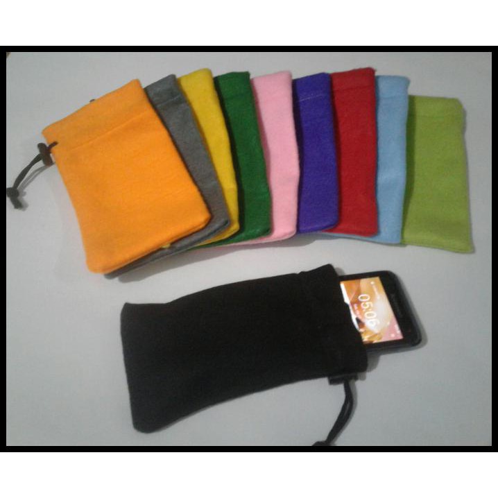 Flip Cover Handphone Sarung Kantong Casing Hp Handphone Dompet Koin Kartu Nama Kacamata Hijau Muda