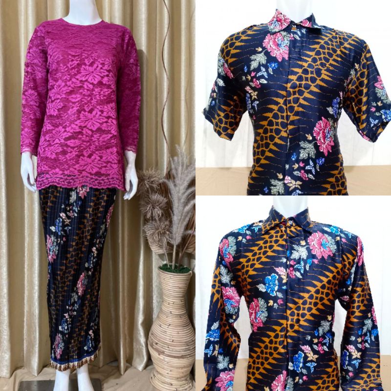 SETELAN KEBAYA COUPLE BROKAT/SET COUPLE KEBAYA BATIK/SET KEBAYA BROKAT/KEBAYA KURUNG PADANG COUPLE/KEBAYA COUPLE SERAGAM PESTA/SETELANKEBAYACOUPLEMODERN/