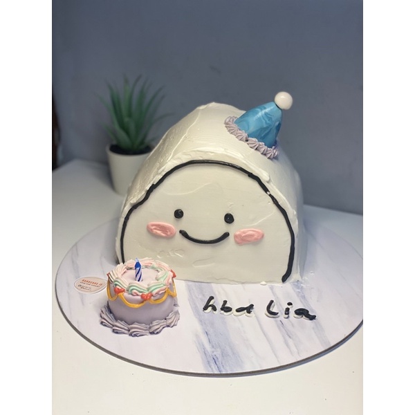 Jual custom cake d15/custom birthday cake/korean cake/custom korean