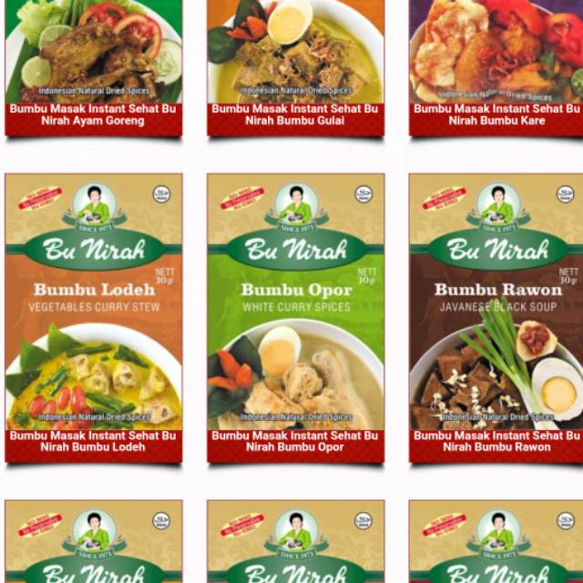 

Paket Bumbu Bu Nirah 5pcs
