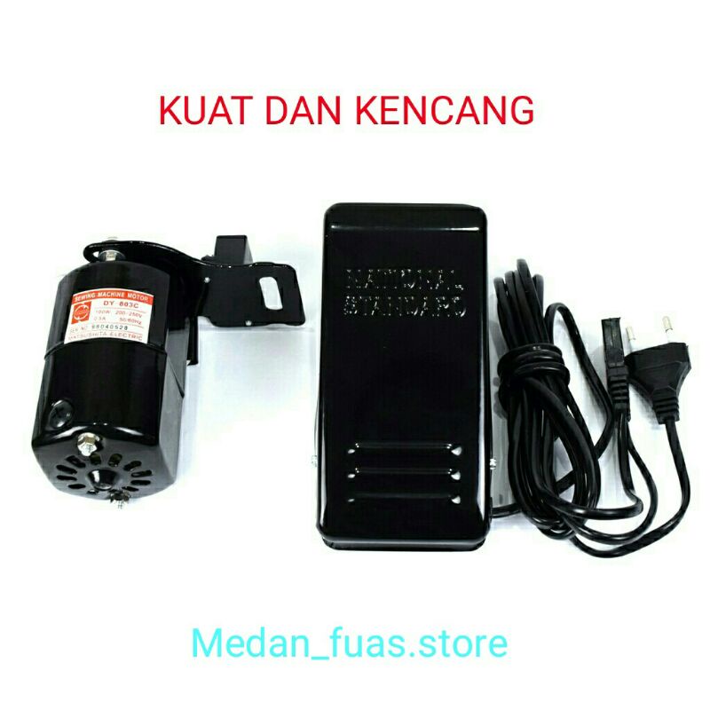 Dinamo Mesin Jahit Kecil & Obras Merk singer / nasional 100 WATT