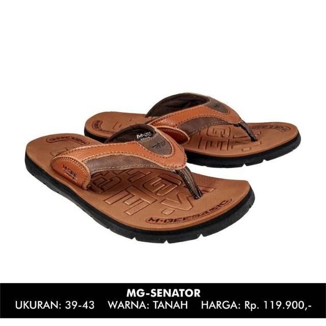 Sandal MGee M-Gee MG Senator Casual Pria Original Kualitas Premium