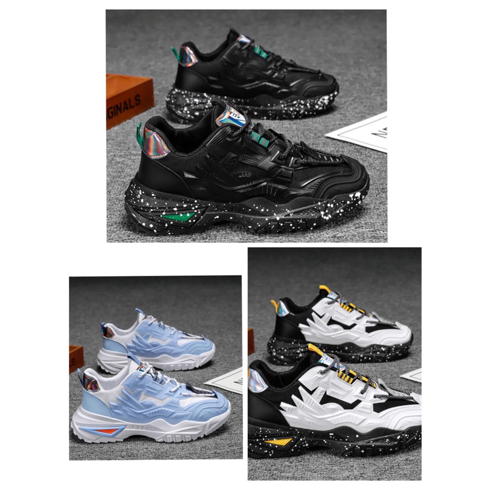 Sepatu Sneakers Pria Kekinian  Gaya Terbaru Import