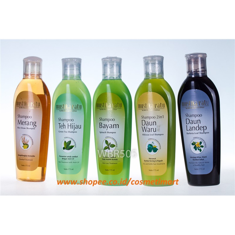Mustika Ratu Shampoo 175ml