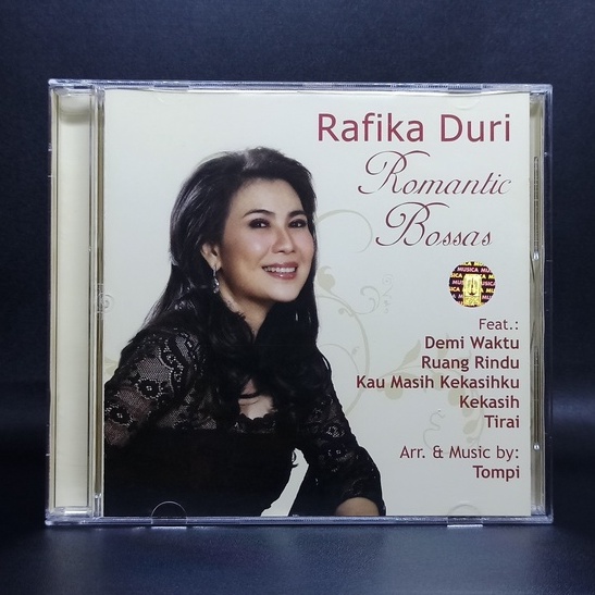 CD RAFIKA DURI - ROMANTIC BOSSAS ORIGINAL SEGEL