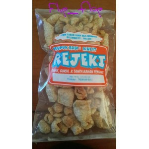 

Kerupuk Rambak / Kulit Babi REJEKI 200 gram (Non-Halal) Asli