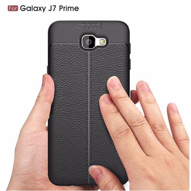 Case Autofokus Premium type HP Samsung J7PREM Casing Silikon Leather Soft Case