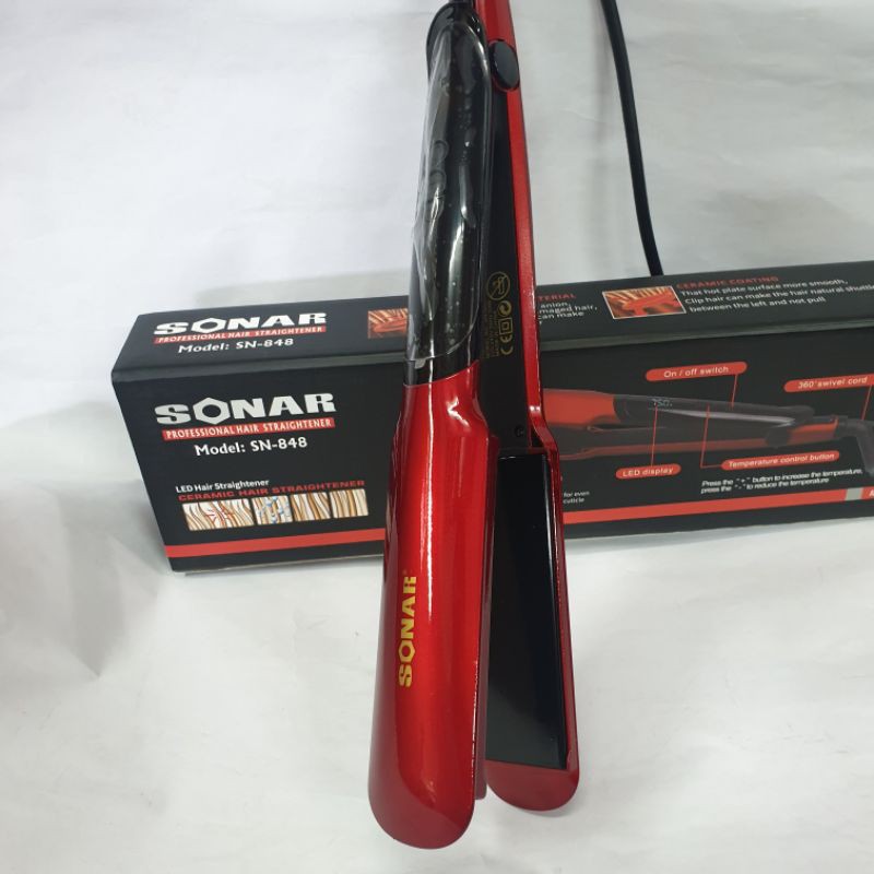 CATOK RAMBUT SONAR Sn848 CATOKAN MURAH DAN ALAT CATOK RAMBUT REBONDING LURUS CURLY 2IN1 TERPANAS