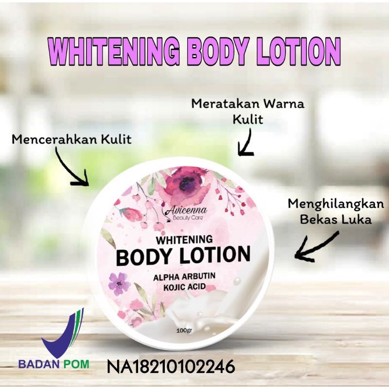 Body lotion avicenna beauty care