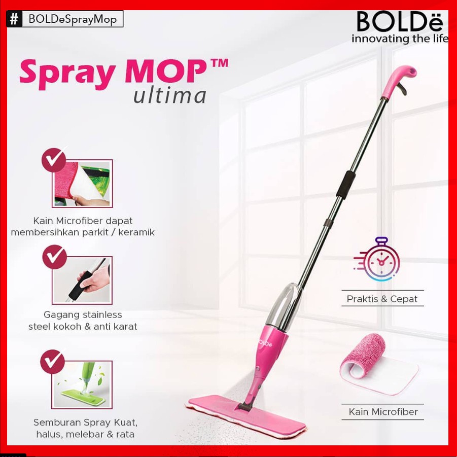 BOLDE Spray MOP Ultima Original BOLDe ( Stainless)