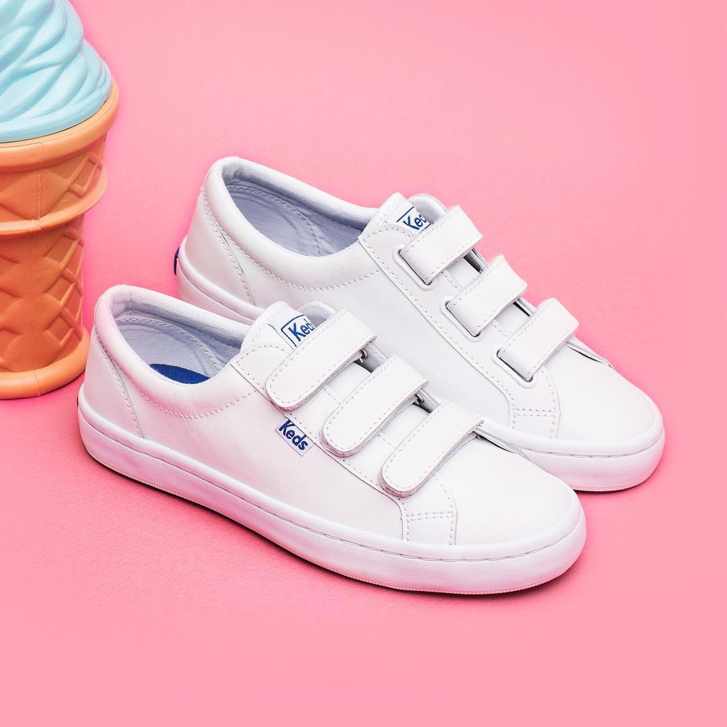 KEDS Tiebreak Leather Sneakers Shoes