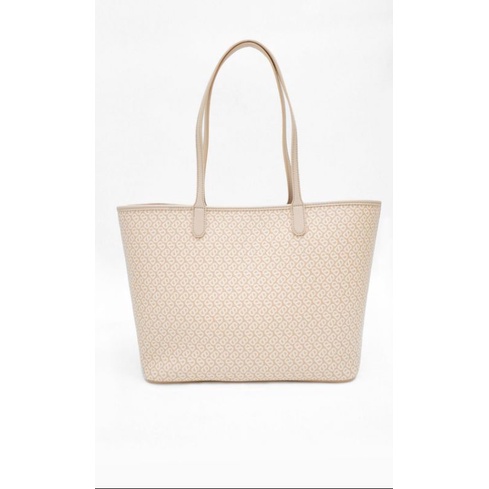 Izzy Canvas Bag Beige Buttonscarves