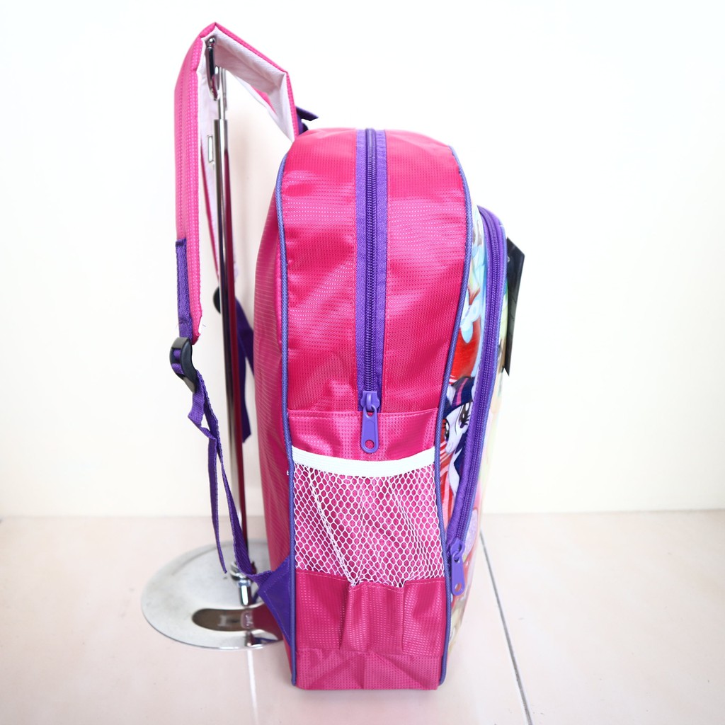 Tas Anak Pony Mika Pink Bagus Lucu Ransel Sekolah TK Paud Playgroup