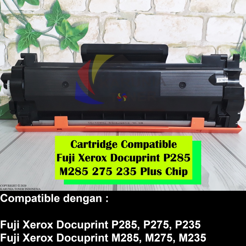 Cartridge Compatible Printer Xerox Docuprint P285 P275 P235 Plus Chip