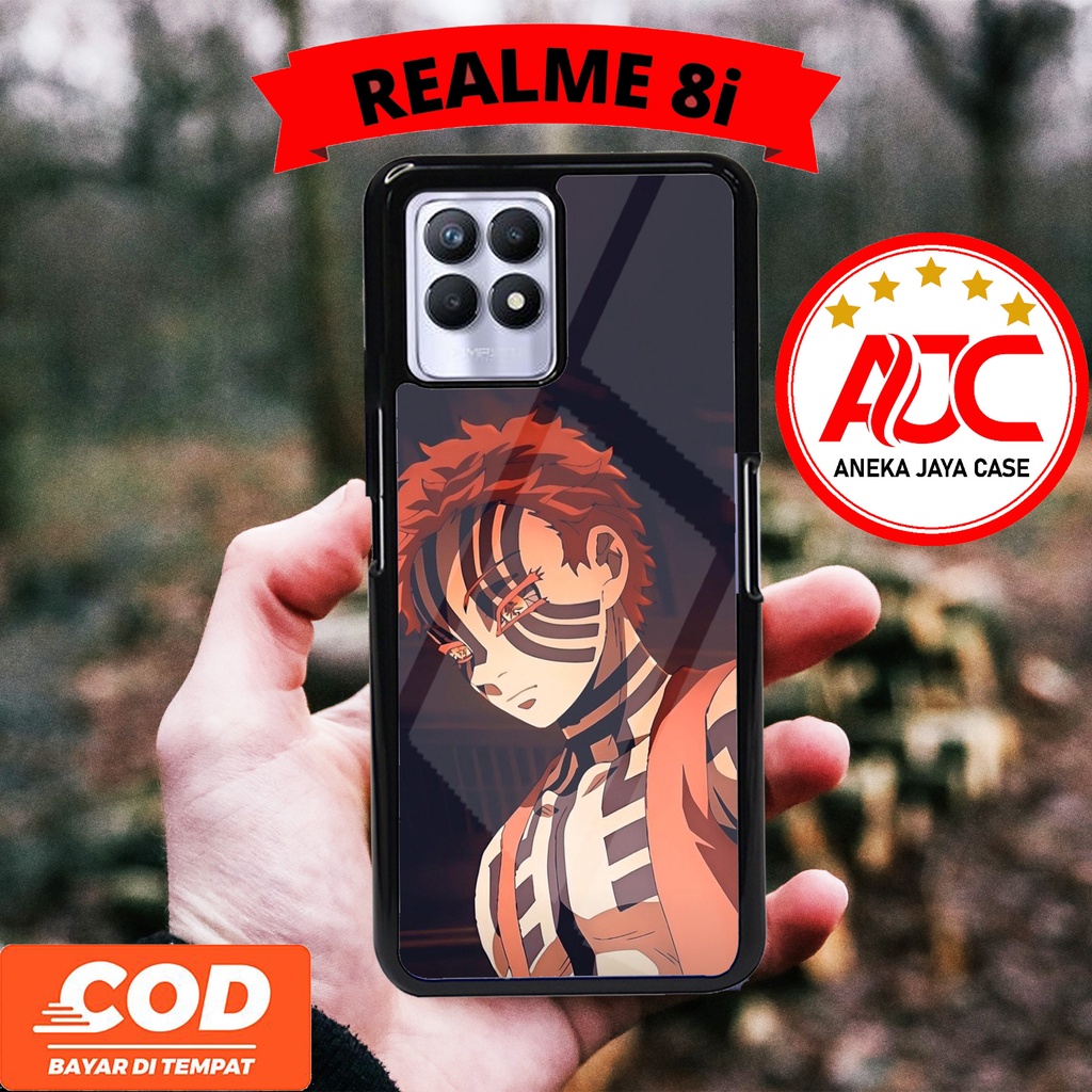 Case REALME 8i Casing REALME 8i Motif AKAZA Aneka case Casing aero Sofcase Case hp Casing hp Case an