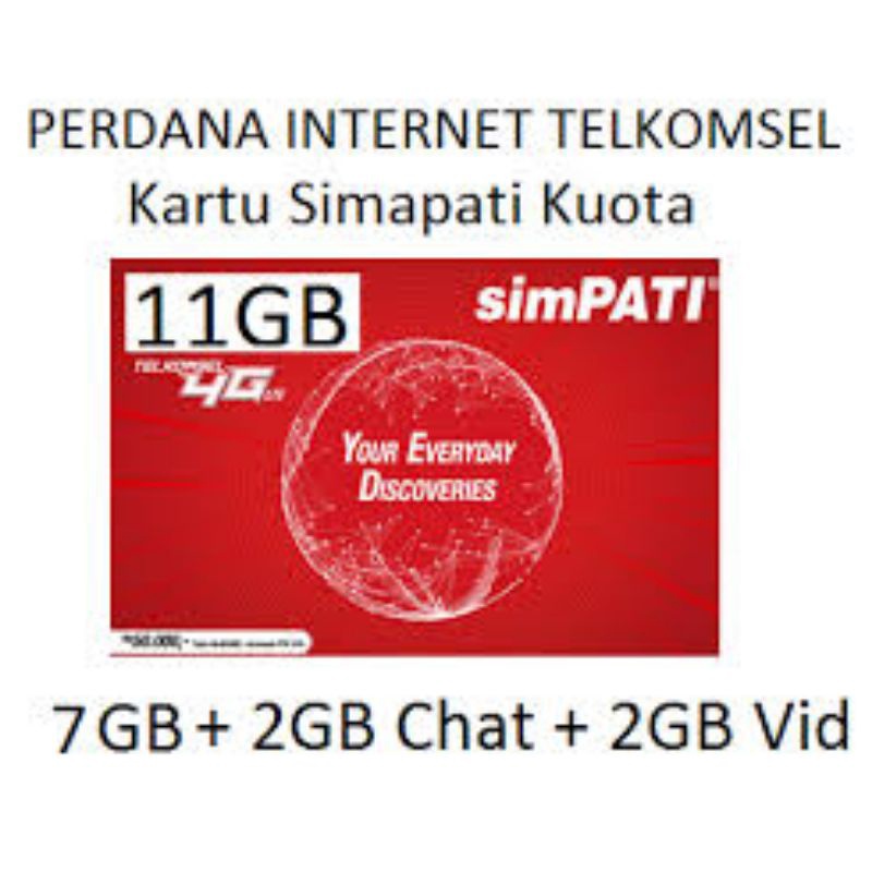 Telkomsel Perdana 11 GB