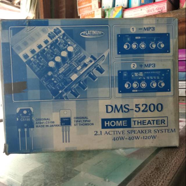 AMPLIFIRE KIT SPEAKER AKTIF [HOME THEATER] + MP3 BT - DMS-5200