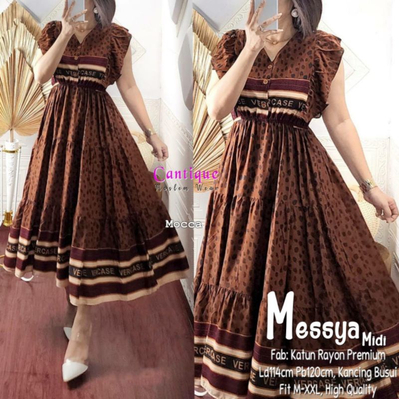 MESSYA MIDI ORIGINAL BY CANTIQUE / JAWANI #5 MIDI DRESS ORIGINAL BY SHOFIYA