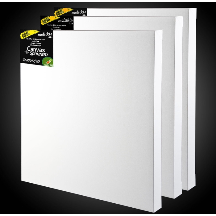 

Kanvas Lukis + Spanram 60x60 cm Canvas Lukis 60 x 60 by Ravalio