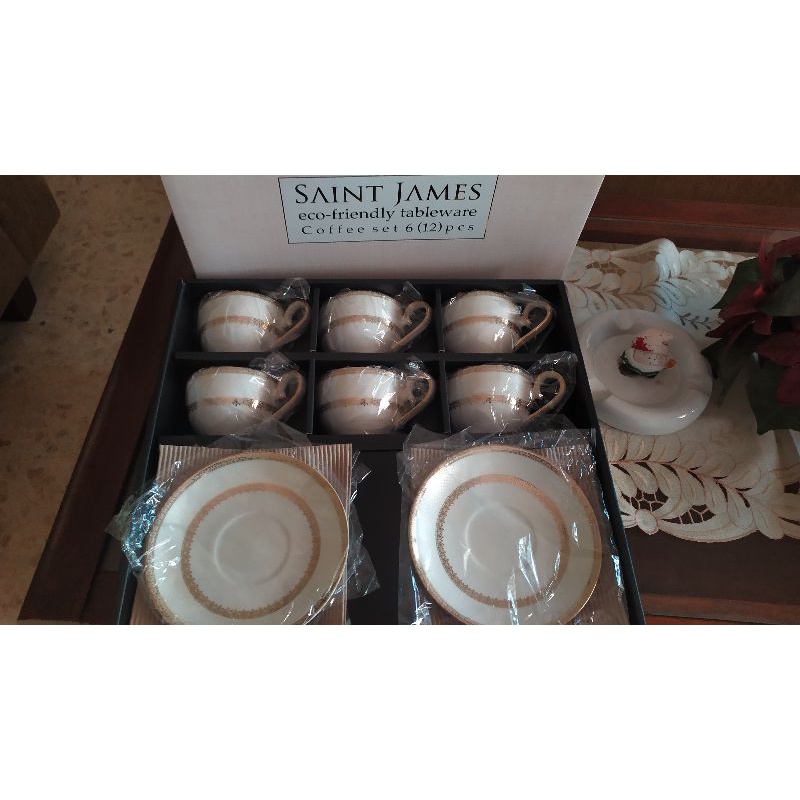 Saint James tablewere 6 set (12pcs) coffe set