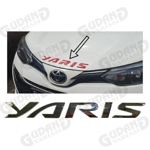 Emblem Kap Mesin Yaris