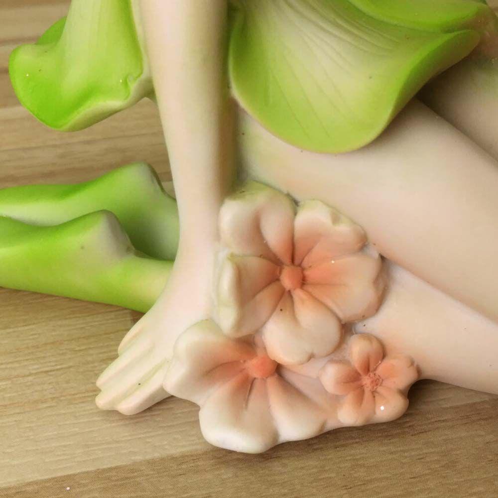 Lanfy Bunga Peri DIY Gadis Cantik Sayap Lalat Untuk Kerajinan Tangan Pernikahan Ulang Tahun Miniatur Peri