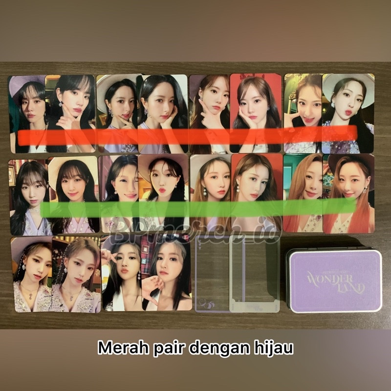 WJSN WONDERLAND MD PHOTOCARD & TINCASE PC