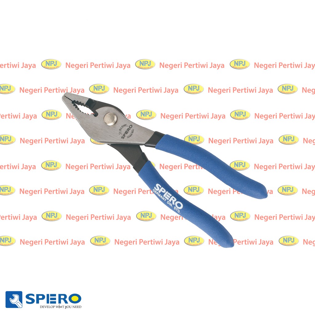 Spero Twistop Slip Joint Jaw Pliers 8 Inch - Tang Jepit