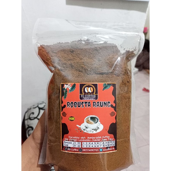 

Kopi Bubuk Robusta Premium | 1 Kg | SS Coffee