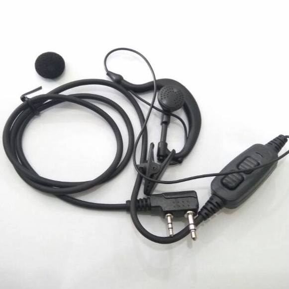 Earset HT Baofeng UV-82 handy talky / Headset Bofeng UV82 / UV 82 | Earphone Hate Boafeng 82 Walkie talkie