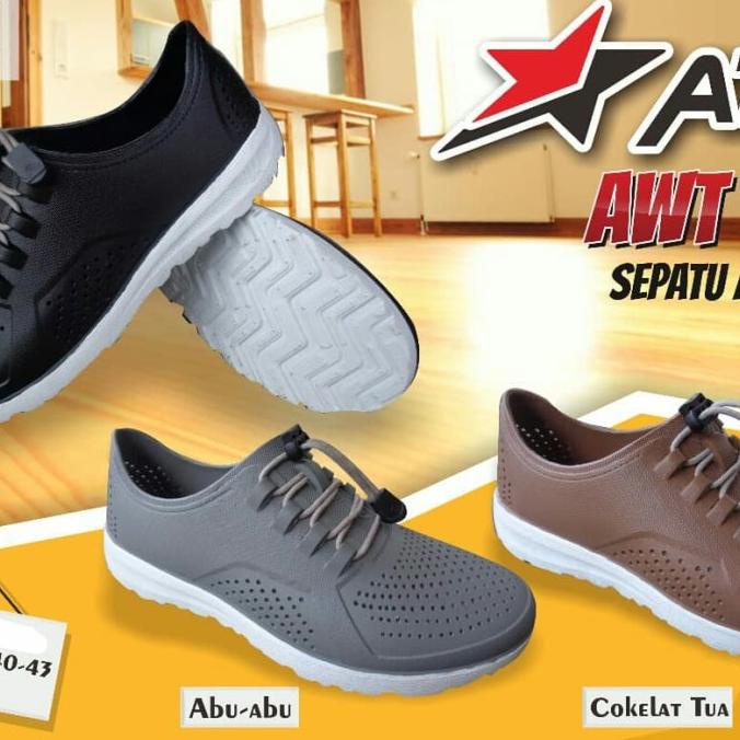 Sepatu Pria S39-43 Sepatu Karet ATT AWT559