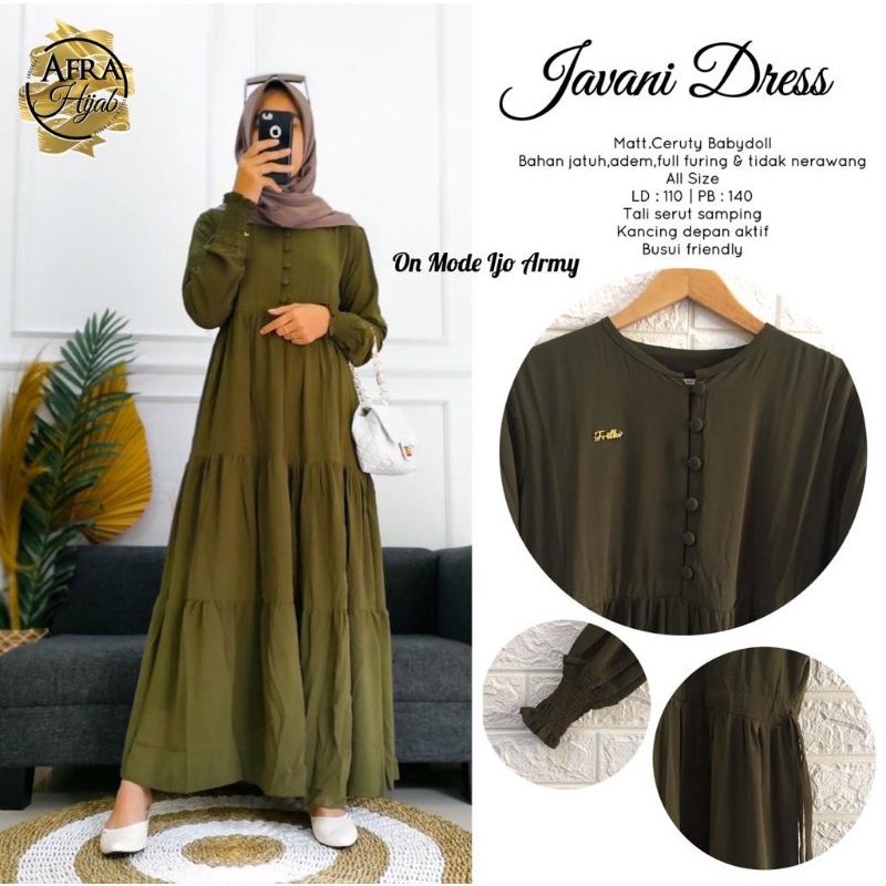 Javani Dress Afra Hijab