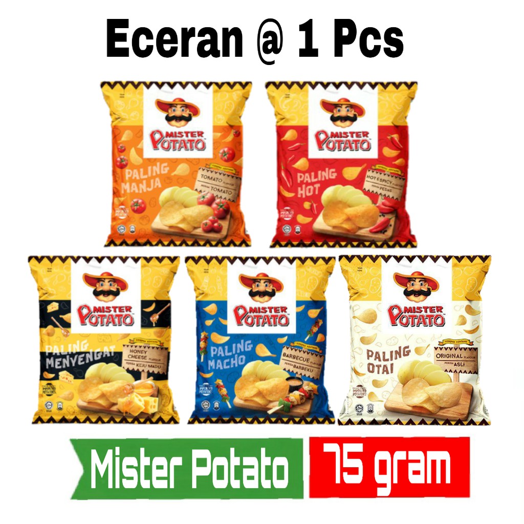 

Mister Potato Malaysia 75 gram