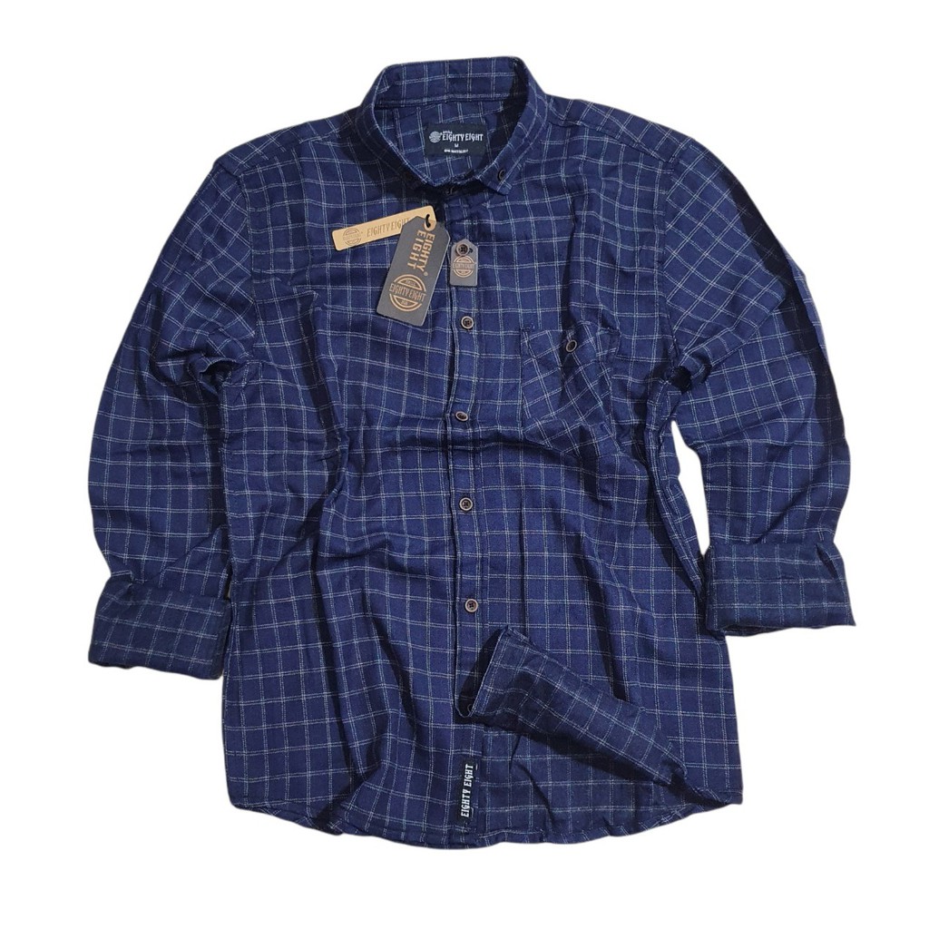 TERMURAH   BRILL EIGHTY EIGHT FLANEL |KEMEJA FLANEL  BRILL EIGHTY EIGHT PREMIUM #62