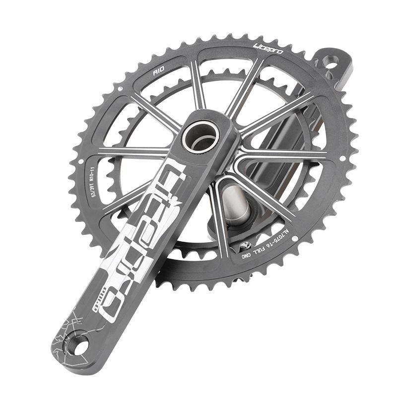 Crankset Litepro Dual 53-39 EDGE 170mm crank Road bike dual Chainring