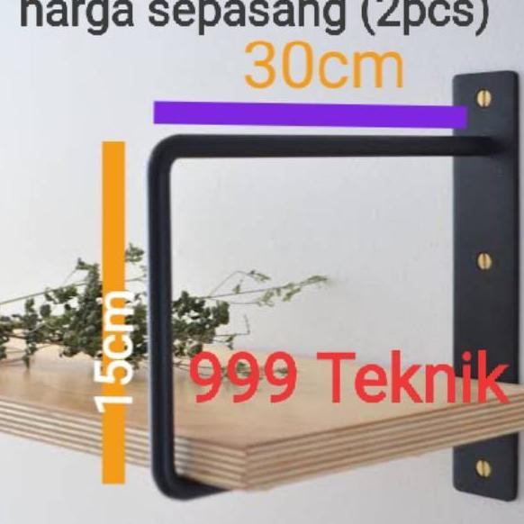 Barang Ori rak  buku  rak  siku  papan siku  ambalan shelf 