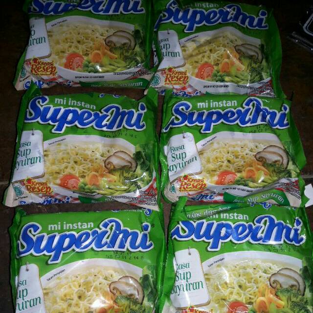 

Supermie rasa sop sayuran