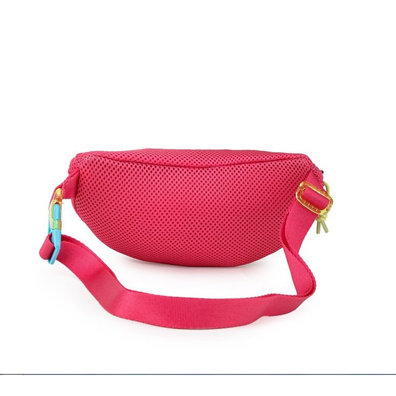 converse mesh look waist bag